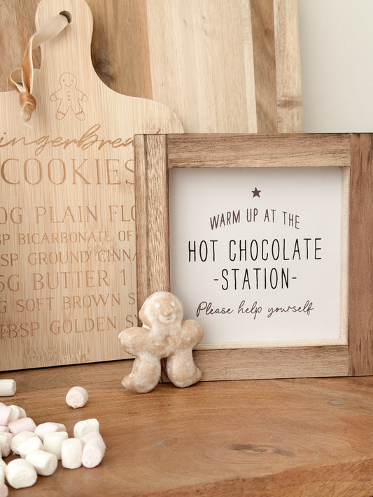 Hot Chocolate Station Sign