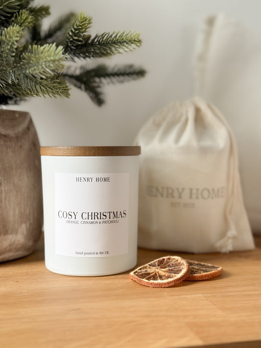 Cosy Christmas Candle